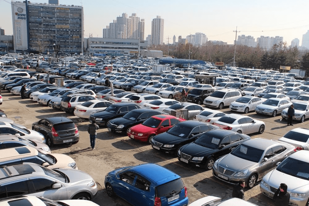 Автомобили на корейском аукционе